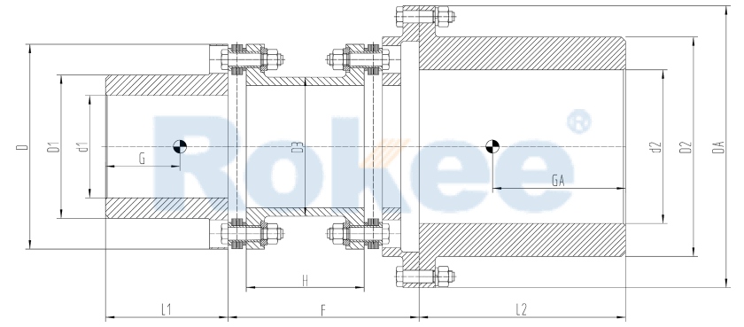 RLAF Diaphragm Coupling