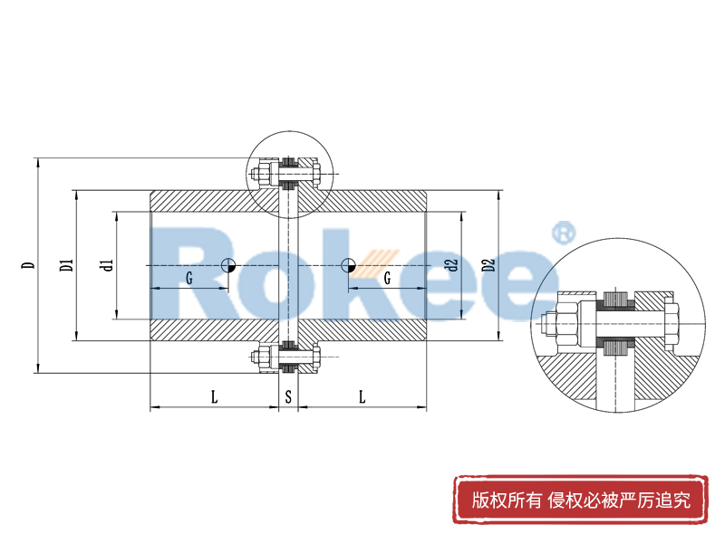 標(biāo)準(zhǔn)膜片聯(lián)軸器,單節(jié)膜片聯(lián)軸器,小型膜片聯(lián)軸器,金屬膜片聯(lián)軸器