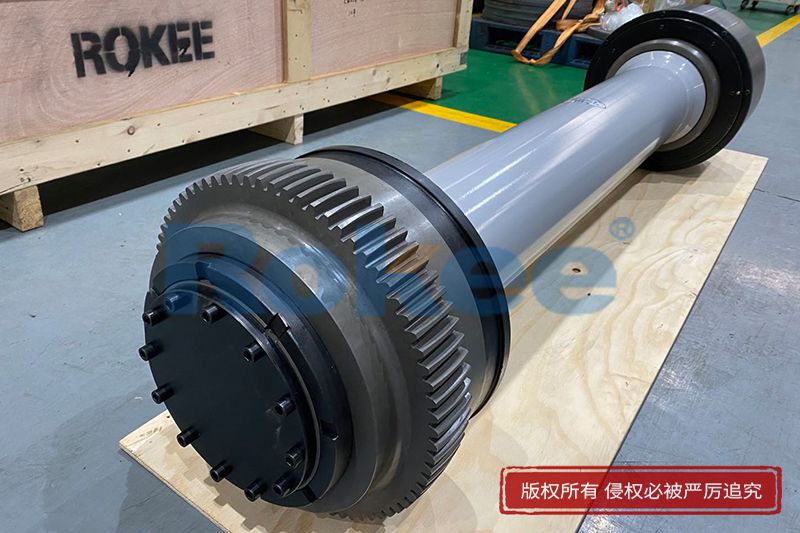 Drum Gear Coupling With Jackshaft