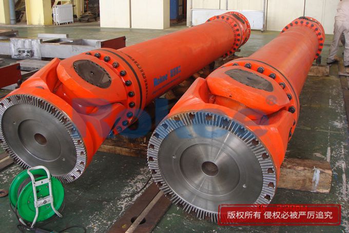 Cold-rolling main transmission universal shaft